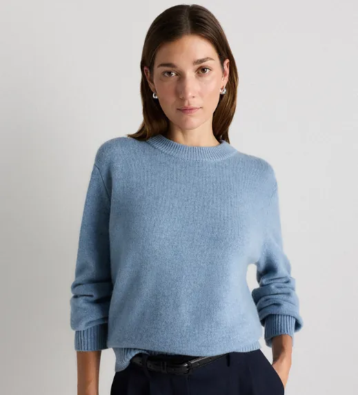 Cashmere Oversized Crewneck Sweater
